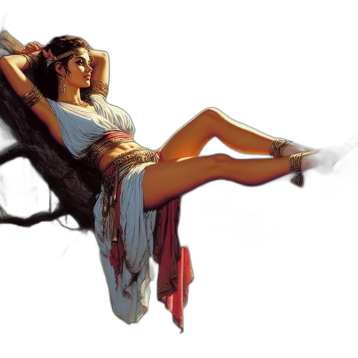 dress, concept art, fantasy art, photorealistic transparent PNG cut-out