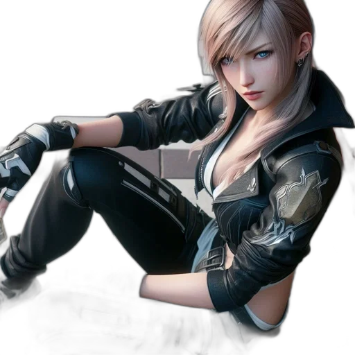 jacket, weapon, concept art, fantasy art transparent PNG cut-out