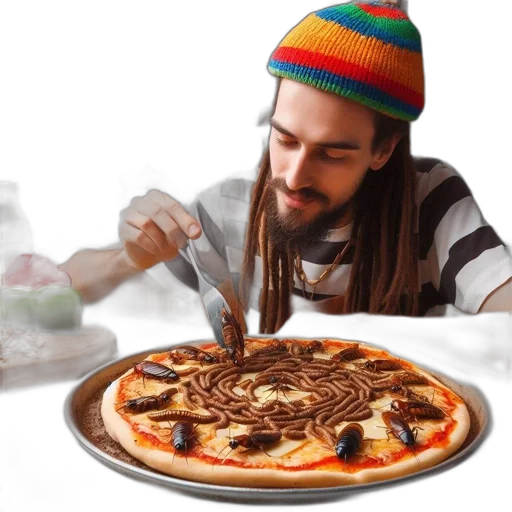 food, hat, jacket, animal transparent PNG cut-out
