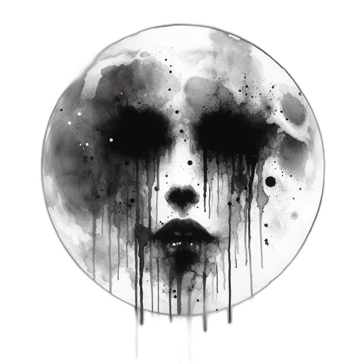 mask, face, umbrella, creature transparent PNG cut-out