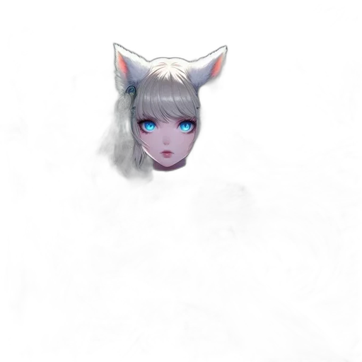 mask, staff, face, creature transparent PNG cut-out