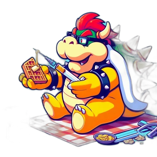 food, dragon, weapon, pixel art transparent PNG cut-out