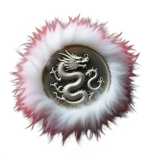 dragon, jewelry, hair, creature transparent PNG cut-out