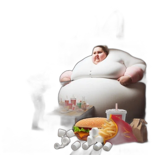 food, 3d render, concept art, photorealistic transparent PNG cut-out