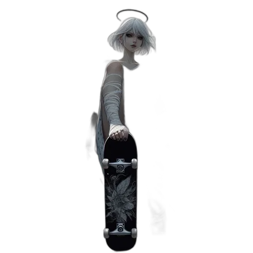 staff, hat, sword, robot transparent PNG cut-out