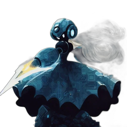 robot, mask, creature, dragon transparent PNG cut-out