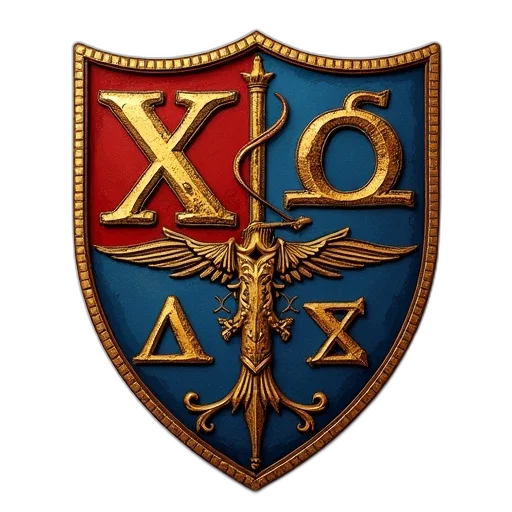 shield, emblem, delta, kappa transparent PNG cut-out