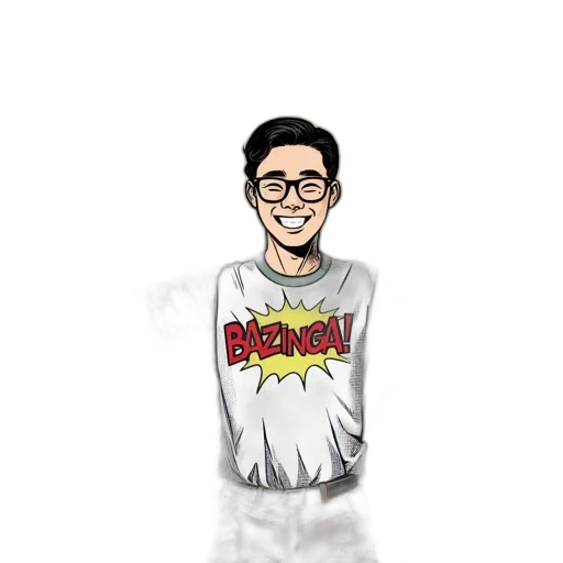 staff, face, jacket, cartoon transparent PNG cut-out