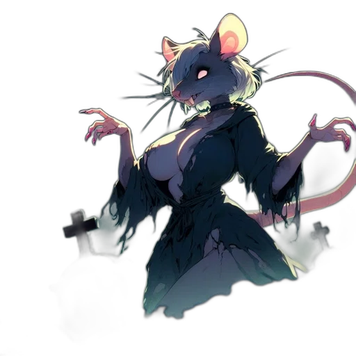 animal, creature, staff, weapon transparent PNG cut-out