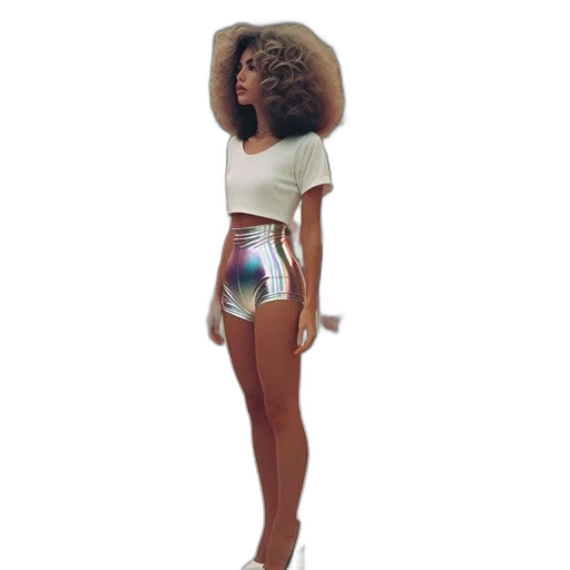 dress, staff, vaporwave, concept art transparent PNG cut-out