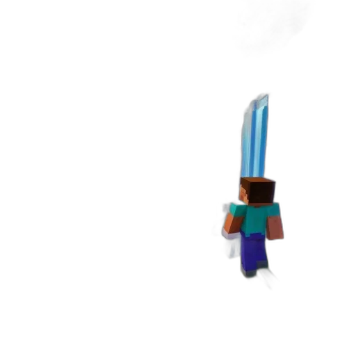 sword, staff, weapon, creature transparent PNG cut-out
