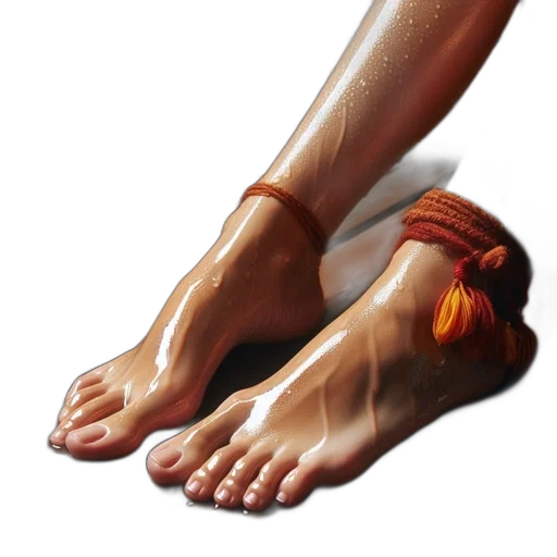 shoes, jewelry, photorealistic, oil painting transparent PNG cut-out
