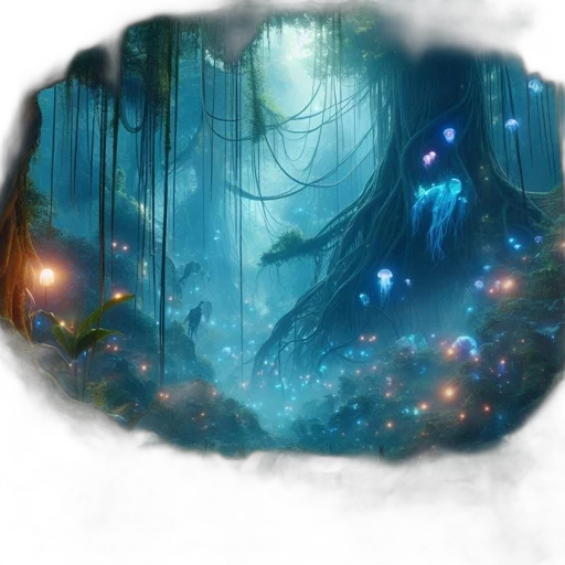 tree, dragon, creature, concept art transparent PNG cut-out