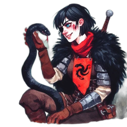 dragon, staff, sword, weapon transparent PNG cut-out