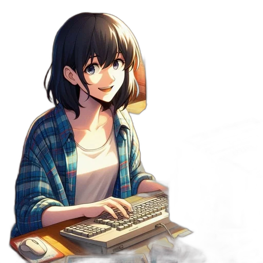 weapon, robot, face, staff transparent PNG cut-out