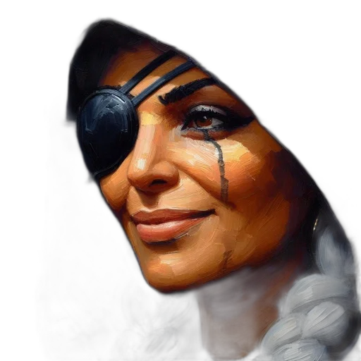 face, mask, concept art, photorealistic transparent PNG cut-out