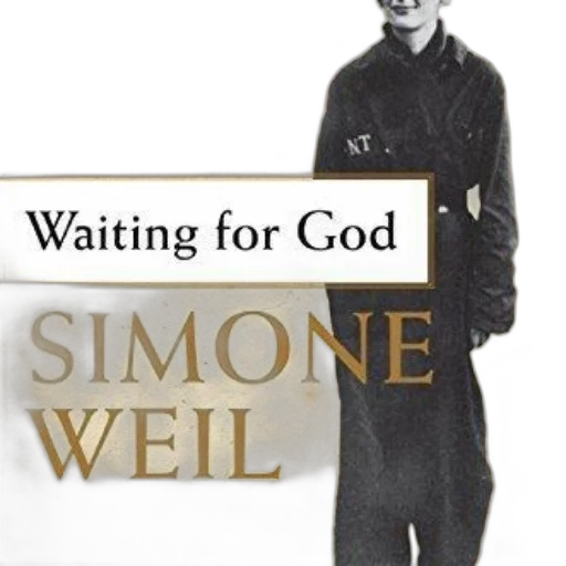 waiting, god, simone, weil transparent PNG cut-out
