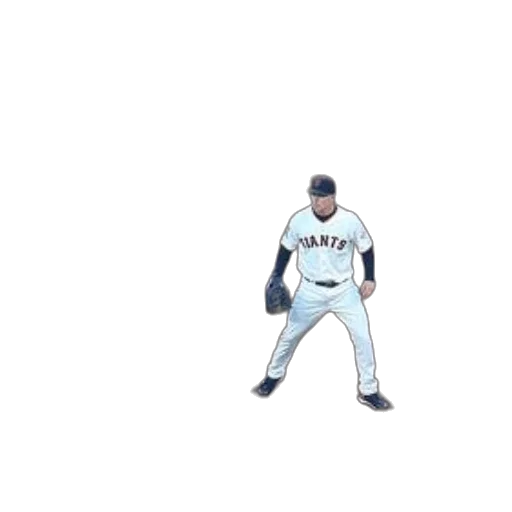 cartoon, concept art, baseball, player transparent PNG cut-out
