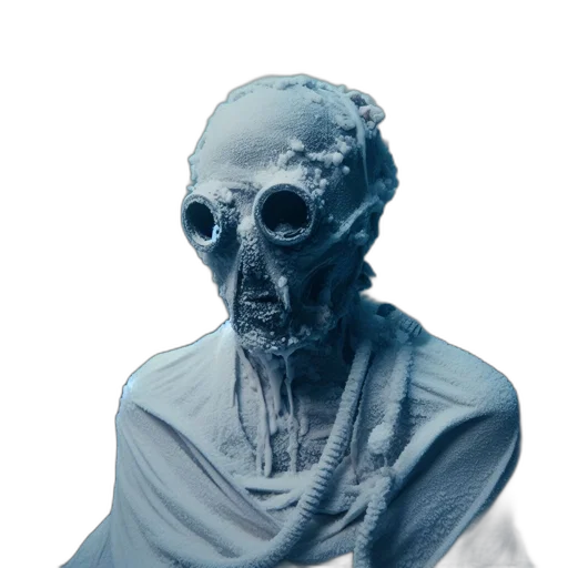mask, face, creature, robot transparent PNG cut-out