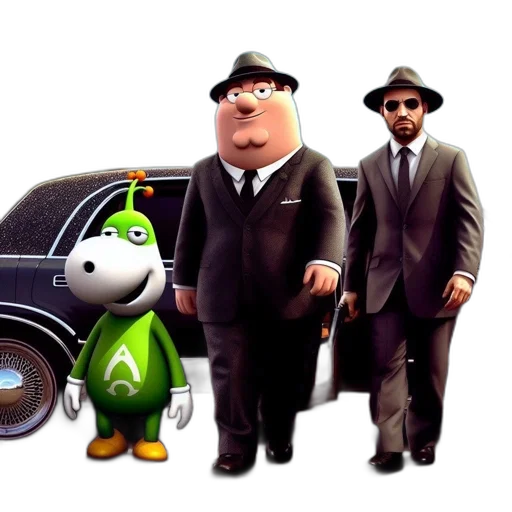 car, staff, hat, concept art transparent PNG cut-out