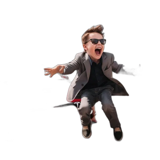 jacket, staff, concept art, 3d render transparent PNG cut-out
