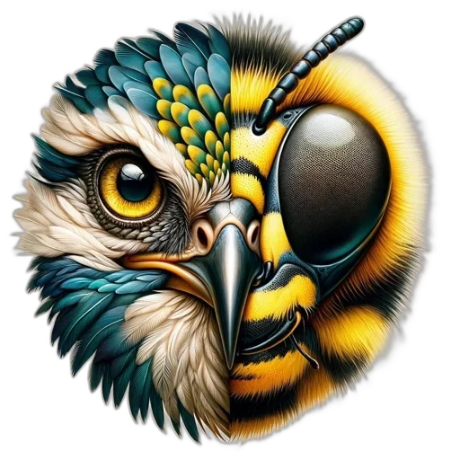 staff, animal, photorealistic, fantasy art transparent PNG cut-out