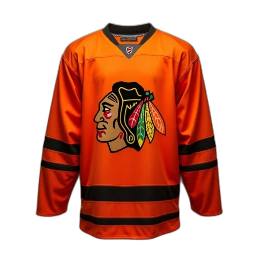 jacket, orange, hockey, jersey transparent PNG cut-out