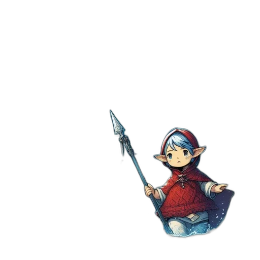 sword, staff, weapon, hat transparent PNG cut-out