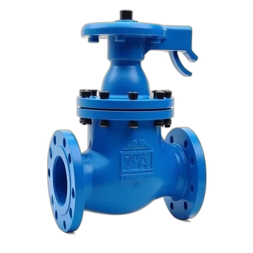 blue, ball, valve, manual transparent PNG cut-out