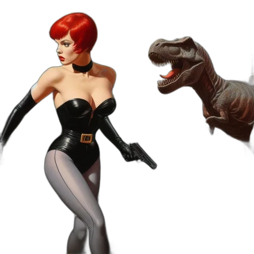 concept art, comic book art, fantasy art, 3d render transparent PNG cut-out
