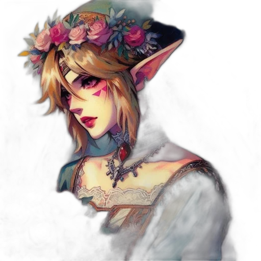 hat, face, mask, staff transparent PNG cut-out