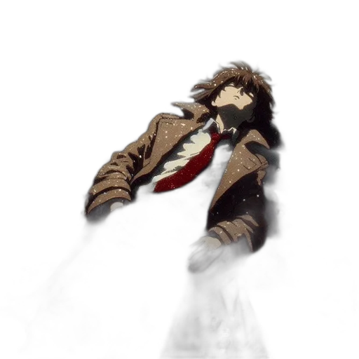jacket, sword, weapon, staff transparent PNG cut-out