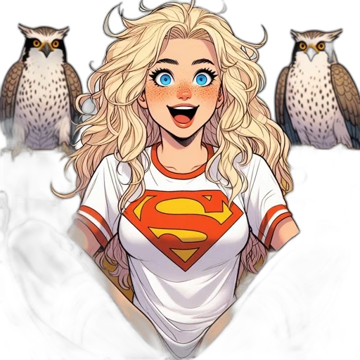 comic book art, cartoon, concept art, fantasy art transparent PNG cut-out