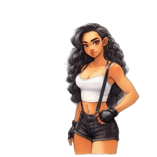 dress, cartoon, pixel art, concept art transparent PNG cut-out
