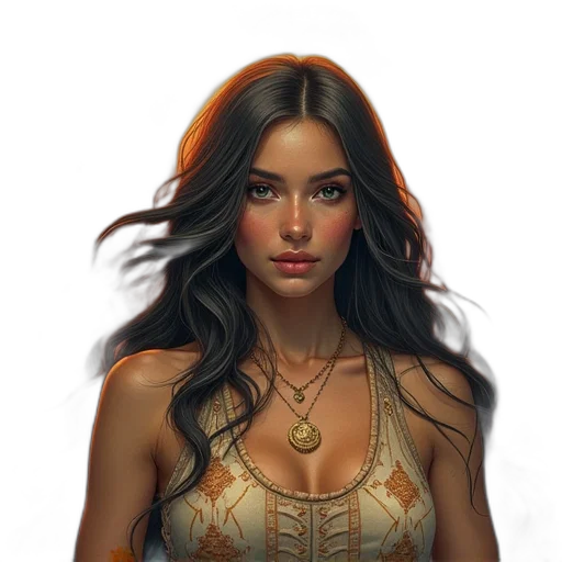 jewelry, face, dress, crown transparent PNG cut-out