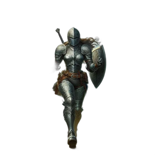 sword, weapon, robot, staff transparent PNG cut-out