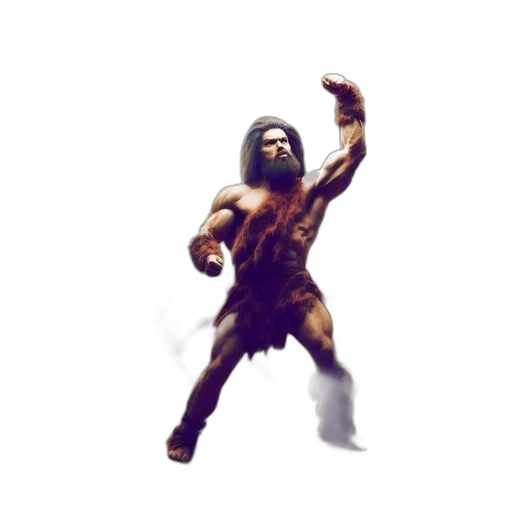 creature, animal, hair, staff transparent PNG cut-out