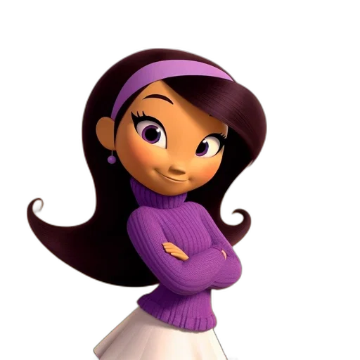 dress, staff, face, hair transparent PNG cut-out