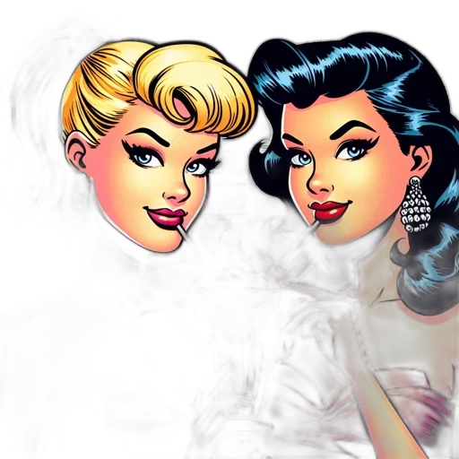 comic book art, cartoon, concept art, photorealistic transparent PNG cut-out