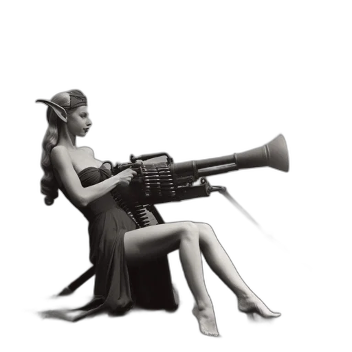 weapon, staff, concept art, cyberpunk transparent PNG cut-out