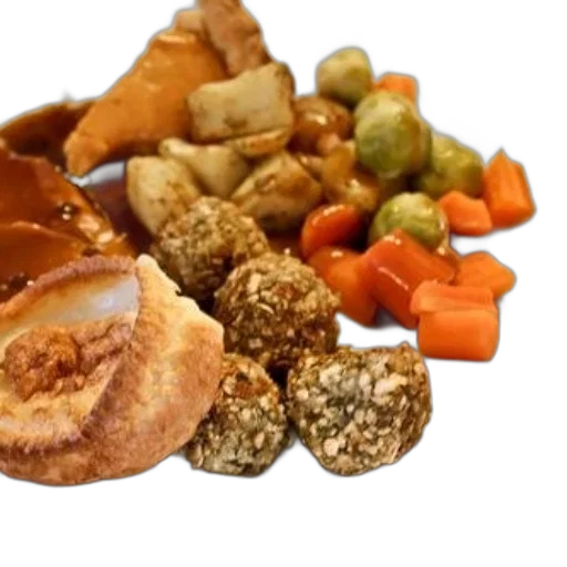 food, earth tones, plate, featuring transparent PNG cut-out