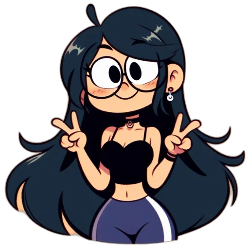 staff, cartoon, anime, pixel art transparent PNG cut-out