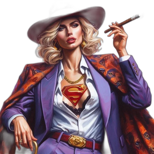 jacket, comic book art, concept art, fantasy art transparent PNG cut-out