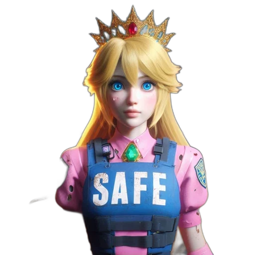 crown, dress, weapon, jacket transparent PNG cut-out