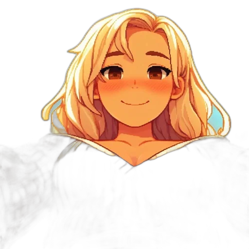 face, hair, creature, crown transparent PNG cut-out