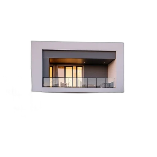 building, furniture, face, 3d render transparent PNG cut-out