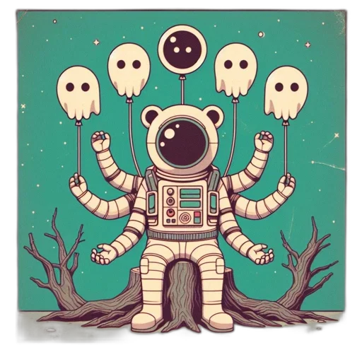robot, creature, concept art, fantasy art transparent PNG cut-out