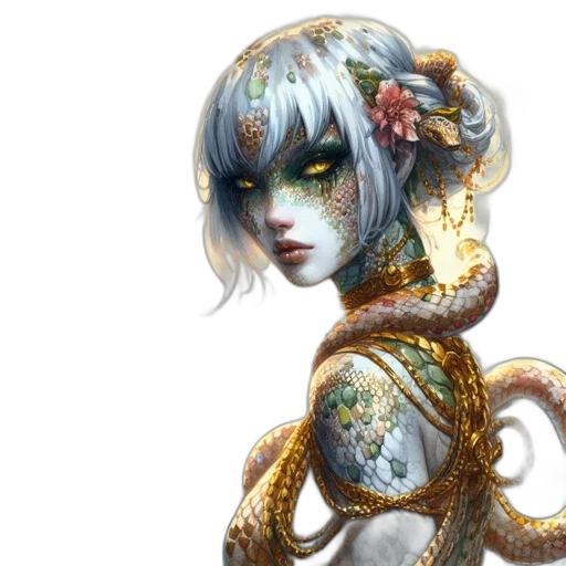 dragon, creature, jewelry, robot transparent PNG cut-out