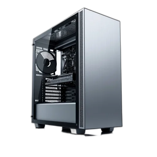 3d render, sleek, modern, computer transparent PNG cut-out