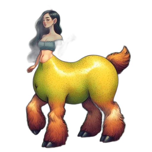 creature, animal, hair, dress transparent PNG cut-out
